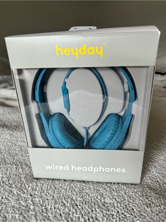 heyday Other - Unopened heyday Blue Wired On-Ear Headphones